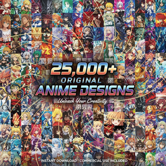 25,000 Anime Design Bundle